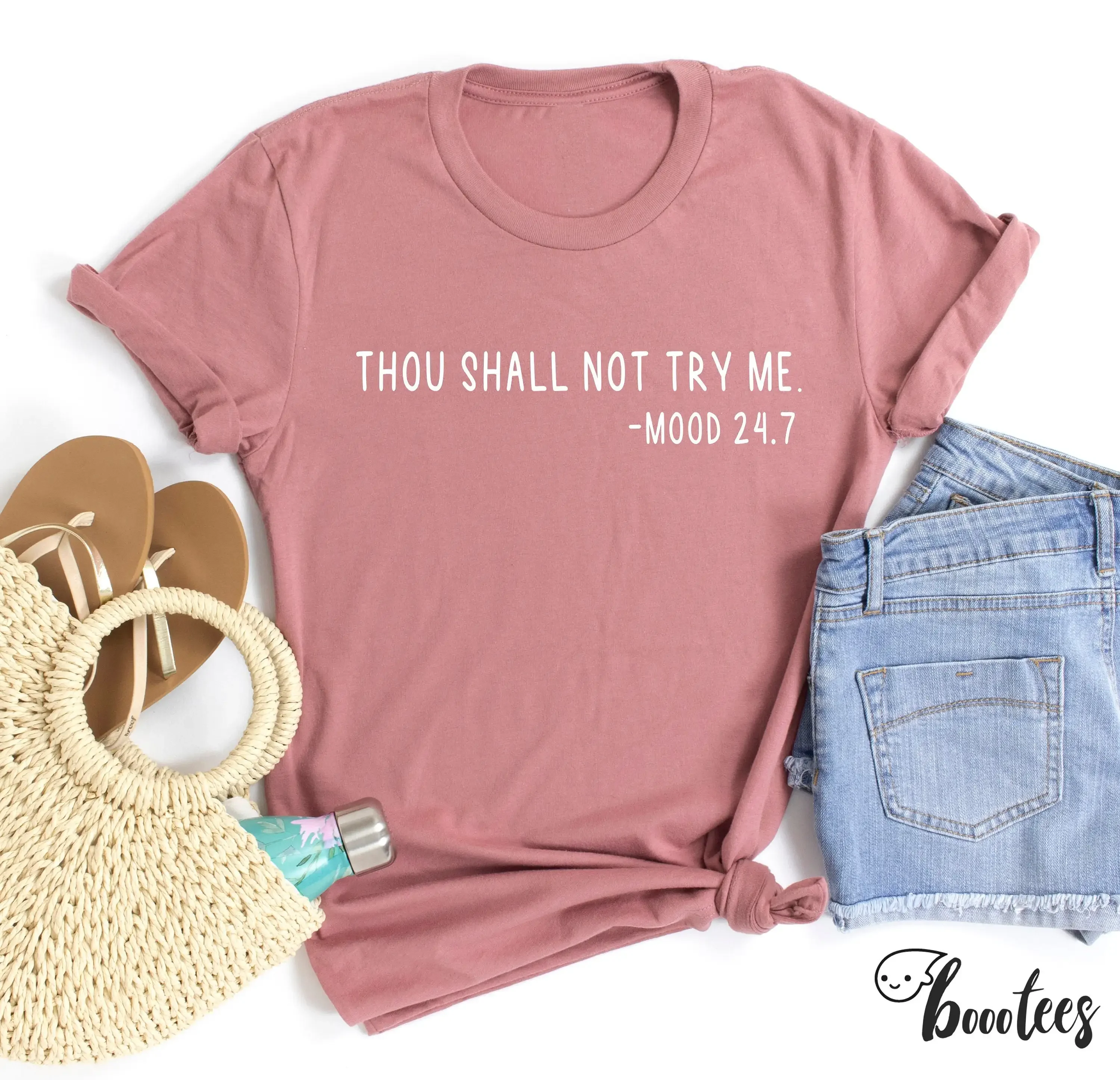 Tu non ti provarermi T Shirt Idea impertinente Regalo ferroico Moody Testy Sass 24 7 Rbf Mood Drammatico Drammatico Amore alla moda