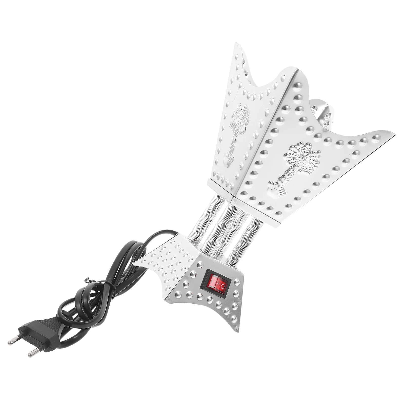 

Electric Incense Burner Vintage Metal Iron Tabletop Electric Censer Eu Plug Aroma Burner Portable Home Decor Incense Stove