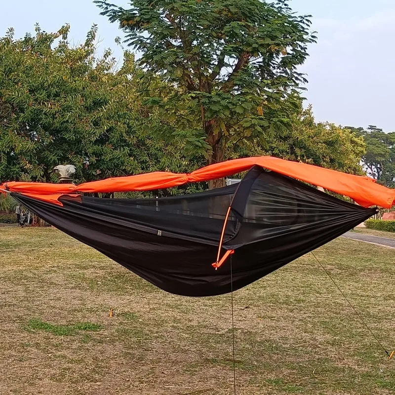 

Single Pole 210T Nylon Material for Jungle and Outdoor Camping Hammock Tent for Adventurer