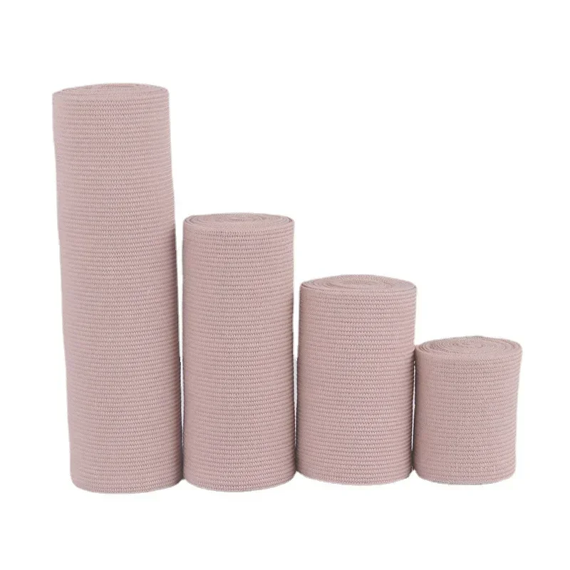 1 Roll, Skin Color High Elastic, Elastic Bandage for Sports Protection, Compression Fixation, Elastic Tendon