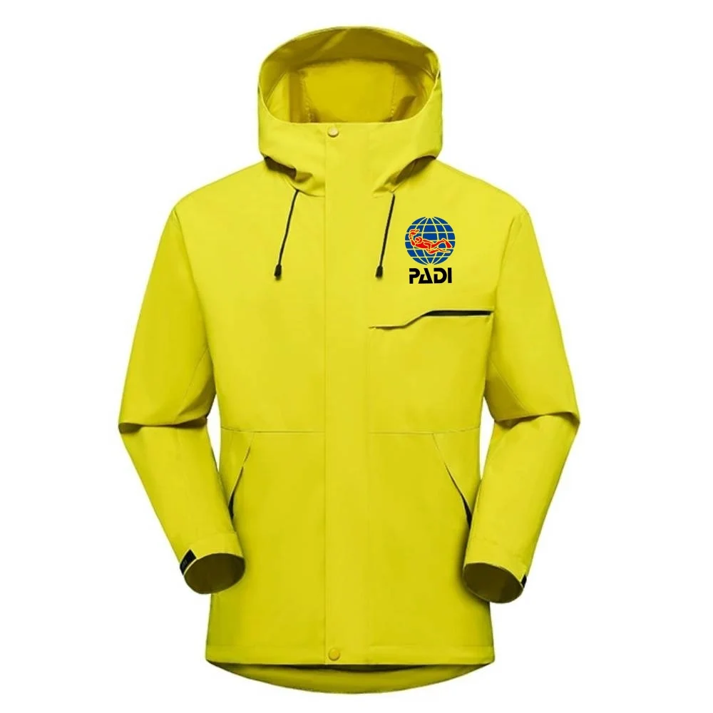 Scuba driver Padi Jacket Windbreaker Sports Fitness Mens Women 