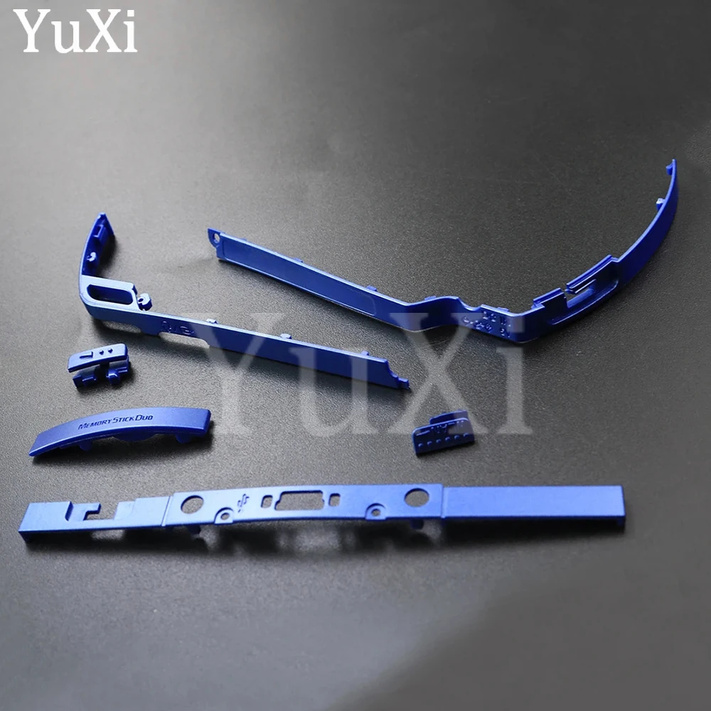 إطار زر بلاستيكي لـ PSP ، شريط زر تشغيل وإيقاف الطاقة ، غلاف غلاف ، جزء استبدال الحامل ، مجموعة واحدة