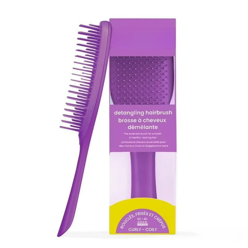 

Незаменимое средство для распутывания натуральных кудрявых волос, фиолетовое