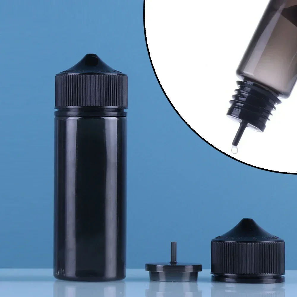 10 قطع من زجاجات قطارة الغوريلا الحيوانات الأليفة السمين، عصير سائل، حاوية زيت فارغة مع غطاء CRC، مستلزمات المختبرات #6