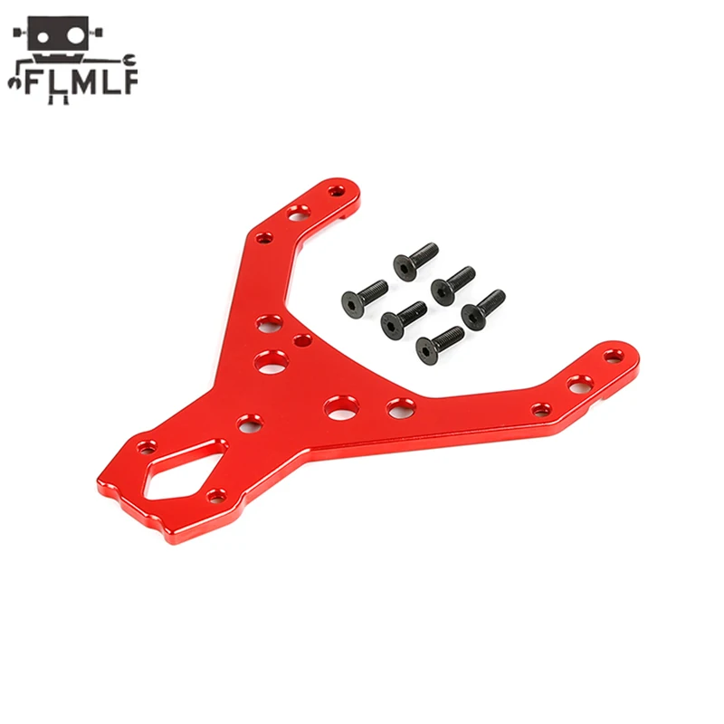 Kit de placa de conexión superior delantera o trasera de aluminio engrosado para coche de control remoto, piezas de camión para 1/5 HPI ROFUN ROVAN