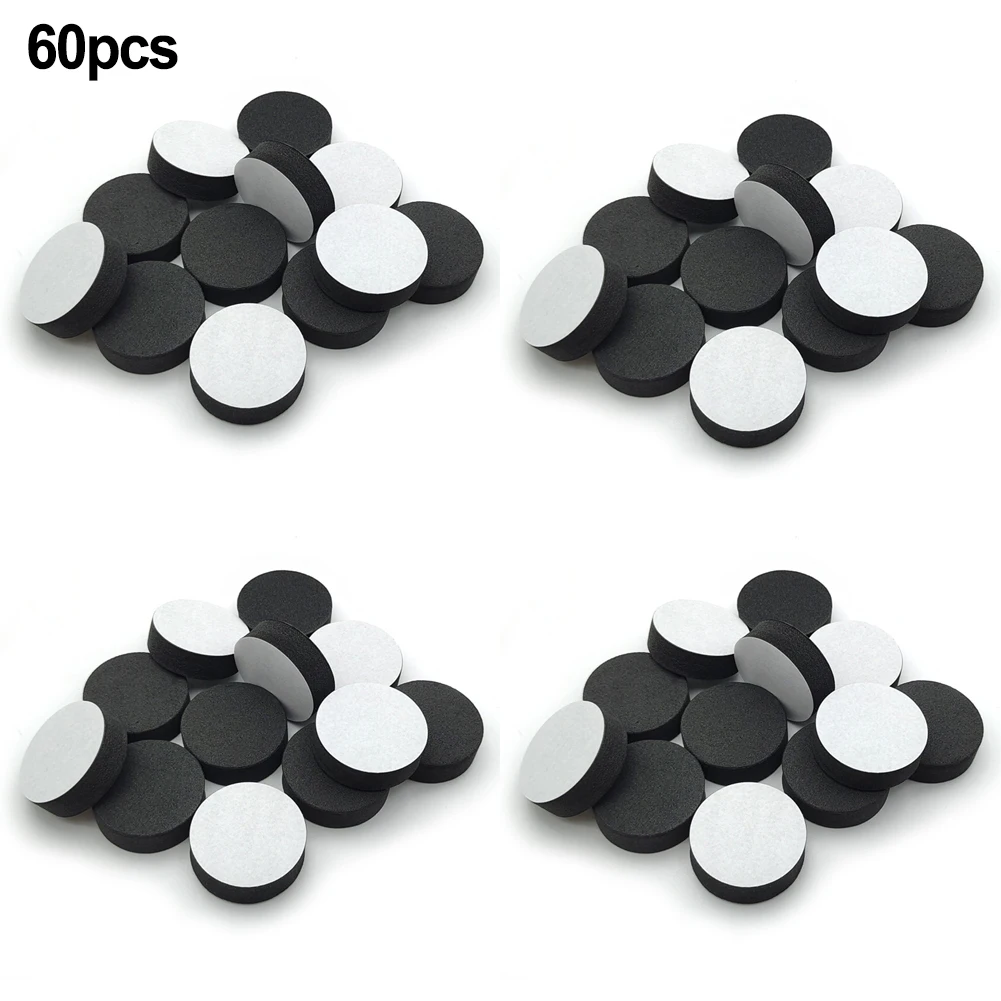 60 قطعة من وسادات نباتات نونسليب EVA لأواني الزهور أقدام غير مرئية تمنع تلف الرطوبة وتسمح تدفق الهواء تحت الأواني #2