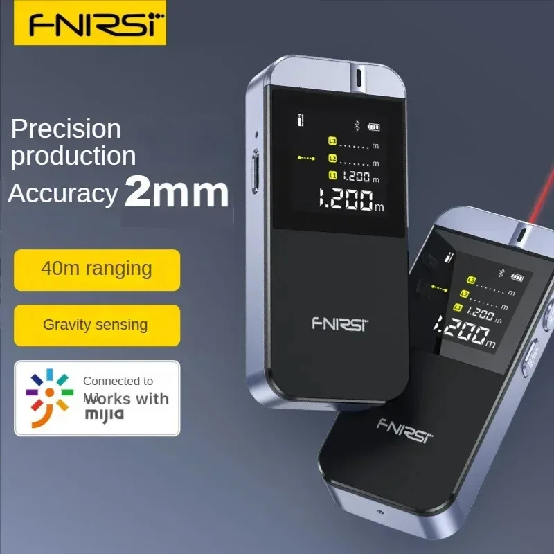 FNIRSI-IR40 Smart Laser Rangefinder 40M Laser Tape Measure Digital Distance Meter Metro Laser Digital Accurate APP To Draw