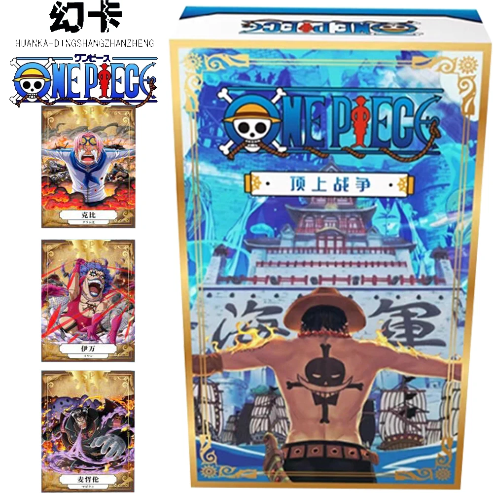 ONE PIECE Collection Card For Children Buggy The Clown Jewelry Bonney High Energy Japanese Anime Limited Game Card Kids Gifts