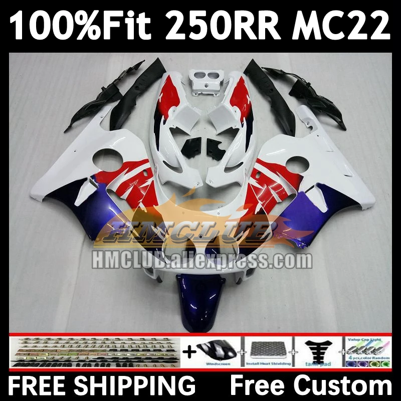 Black White OEM Injection For HONDA CBR 250RR CBR250RR 90 91 92 93 94 97No.50 MC22 CBR250 RR 1995 1996 1997 1998 1999 Fairings