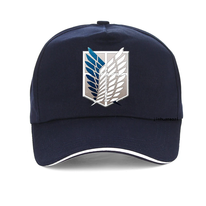 Ariana Aot Regiment Hoed 100% Katoen Afdrukken Baseball Cap Vrouwen Mannen Snapback Hoeden Aanval Op Titan Gorras Hombre