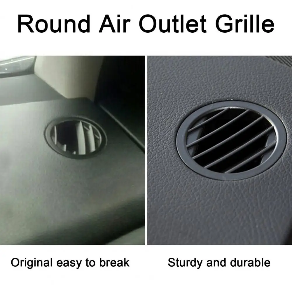 High quality Air Conditioner Grille Scratch resistant Air Vent Grille Cover Set for Glk X204 2009 2016 Small Size Round