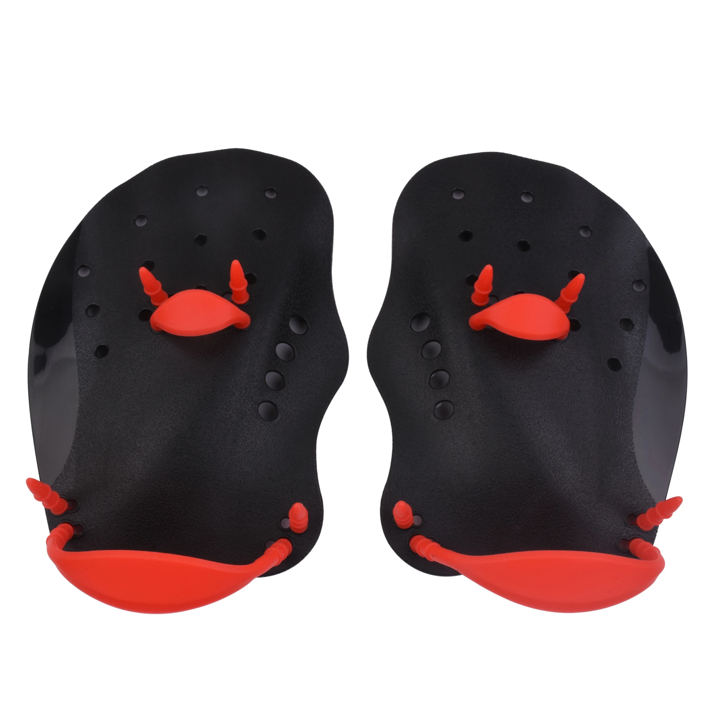 Schwarze Schwimmflossen für Kinder und Erwachsene, Freestyle-Trainingflossen, Professionelle Schwimmausrüstung – Detail 15