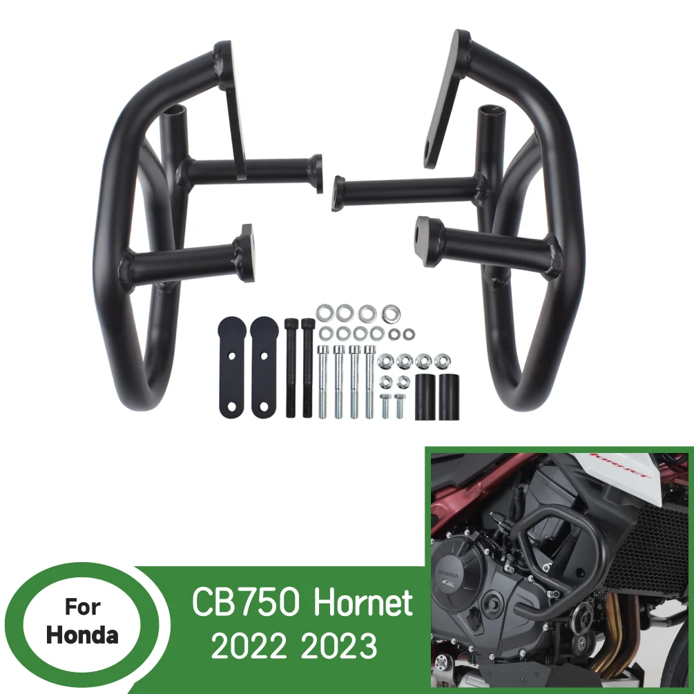 

CB750 Engine Guard Bumper For Honda CB 750 Hornet 2022 2023 Crash Bars Motorcycle Body Frame Protector Motor Accessories