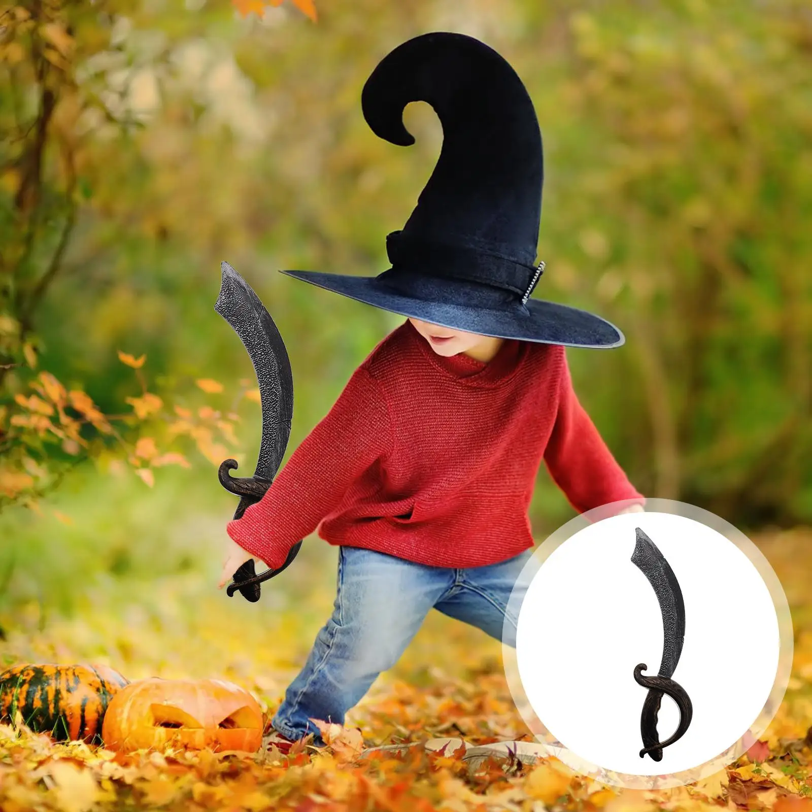 Toy Pirate Swords Plastic Kids Boys Costume Props Fake Party Medieval Favor Novelty Accessories
