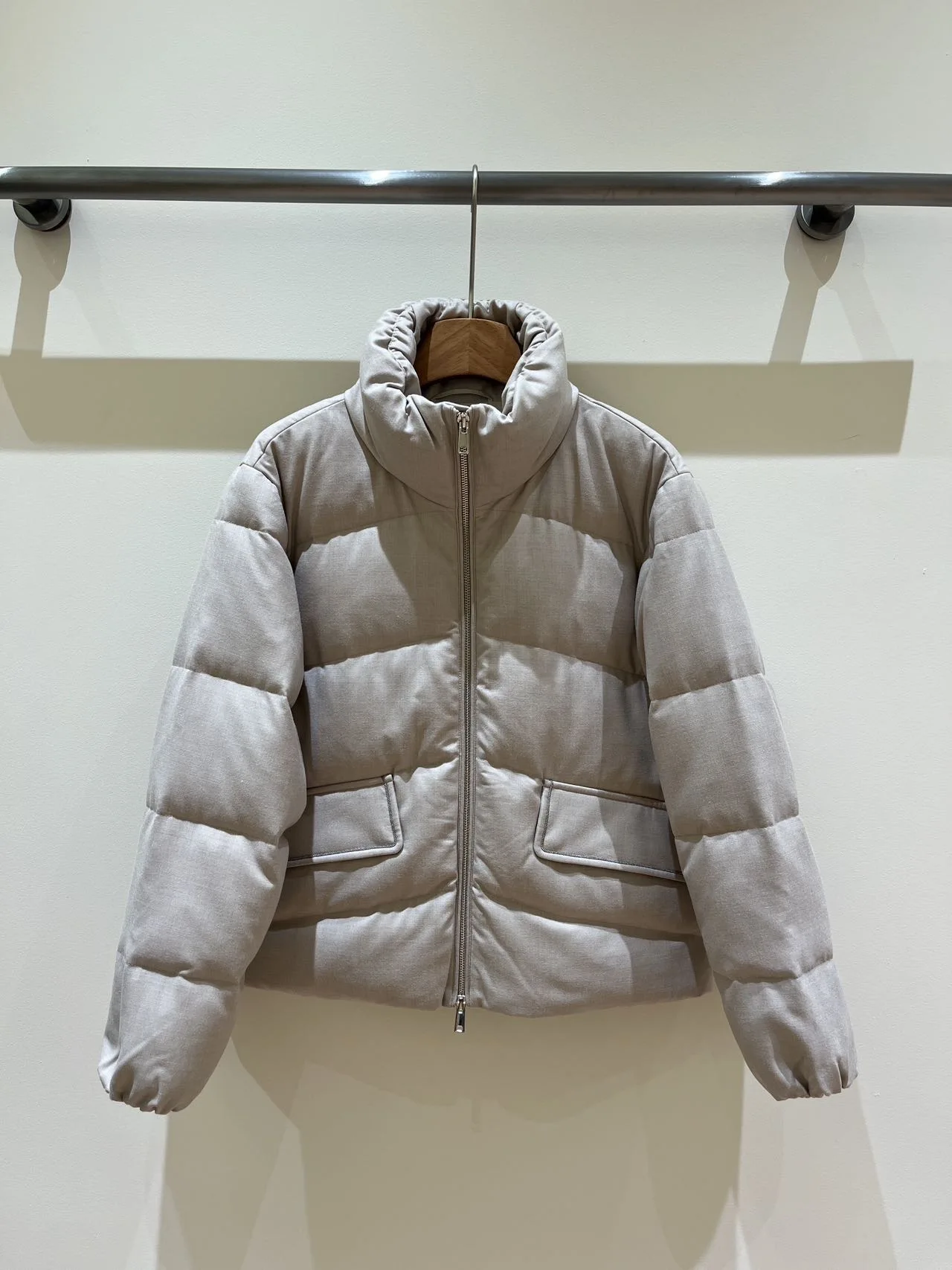 2026 Autumn/Winter New High-Quality Fashionable Casual Commuter Wool And Goose Down Coat For Women