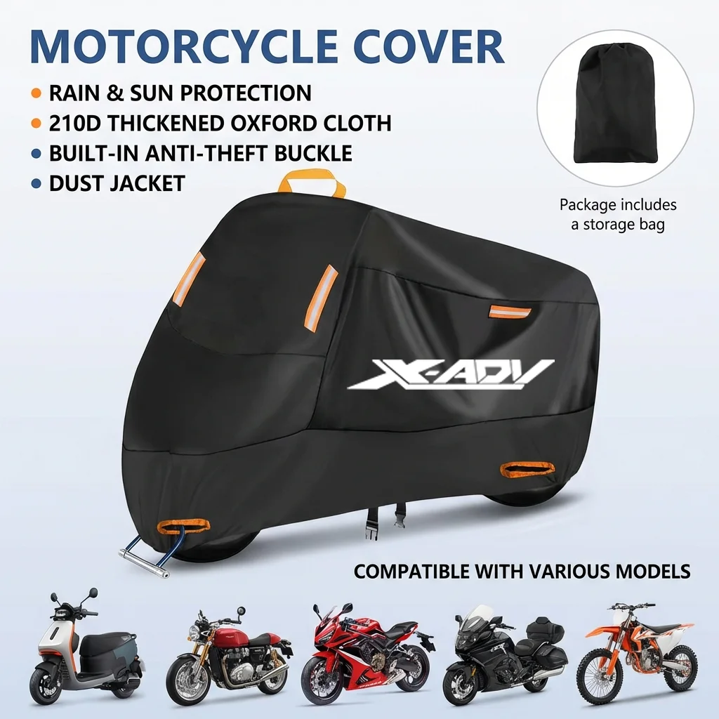 

Чехол для мотоцикла Honda XADV X-ADV 750 XADV750 2017-2023 2024 2025, водонепроницаемый, для улицы, защита от УФ-излучения, дождевик
