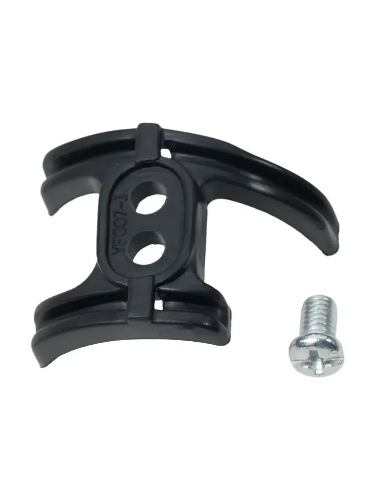 AliExpress 2PC Anti-wear bicycle Replacement Accessories part Bike Shifter Gear Cable Guide For Under Bottom Bracket With Fixing Screw Part