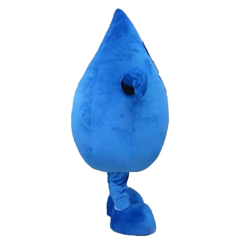 Waterdruppel Mascotte Kostuum Water Conservering Reclame Viering Verkleedfeest Kostuums Carnaval Performance Rekwisieten