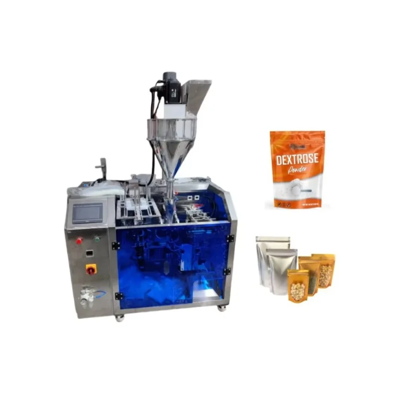 Small Prefabricated Plastic Bag Packaging Machine, Automatic Packing Machinery for Dry Beans and Bean Grains
