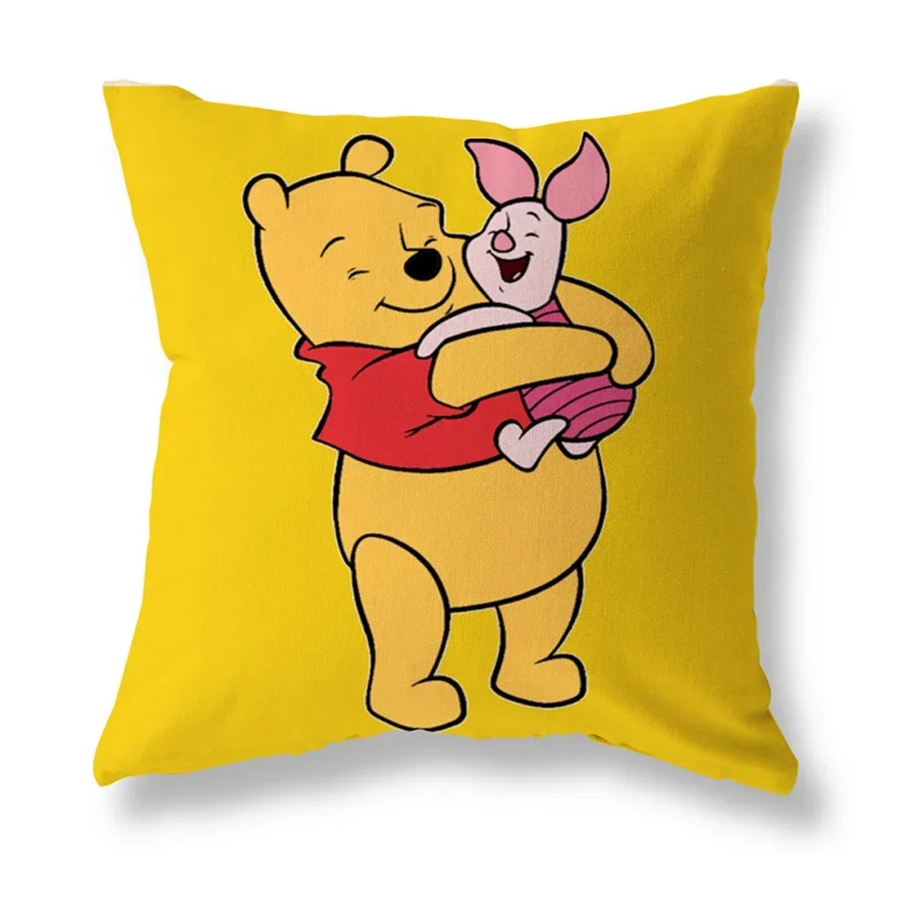 Disney Pillowcase Cushion Cover Children Baby Girl Boy Couple Pillow Cover Decorative Pillows Case Living Room 40x40cm