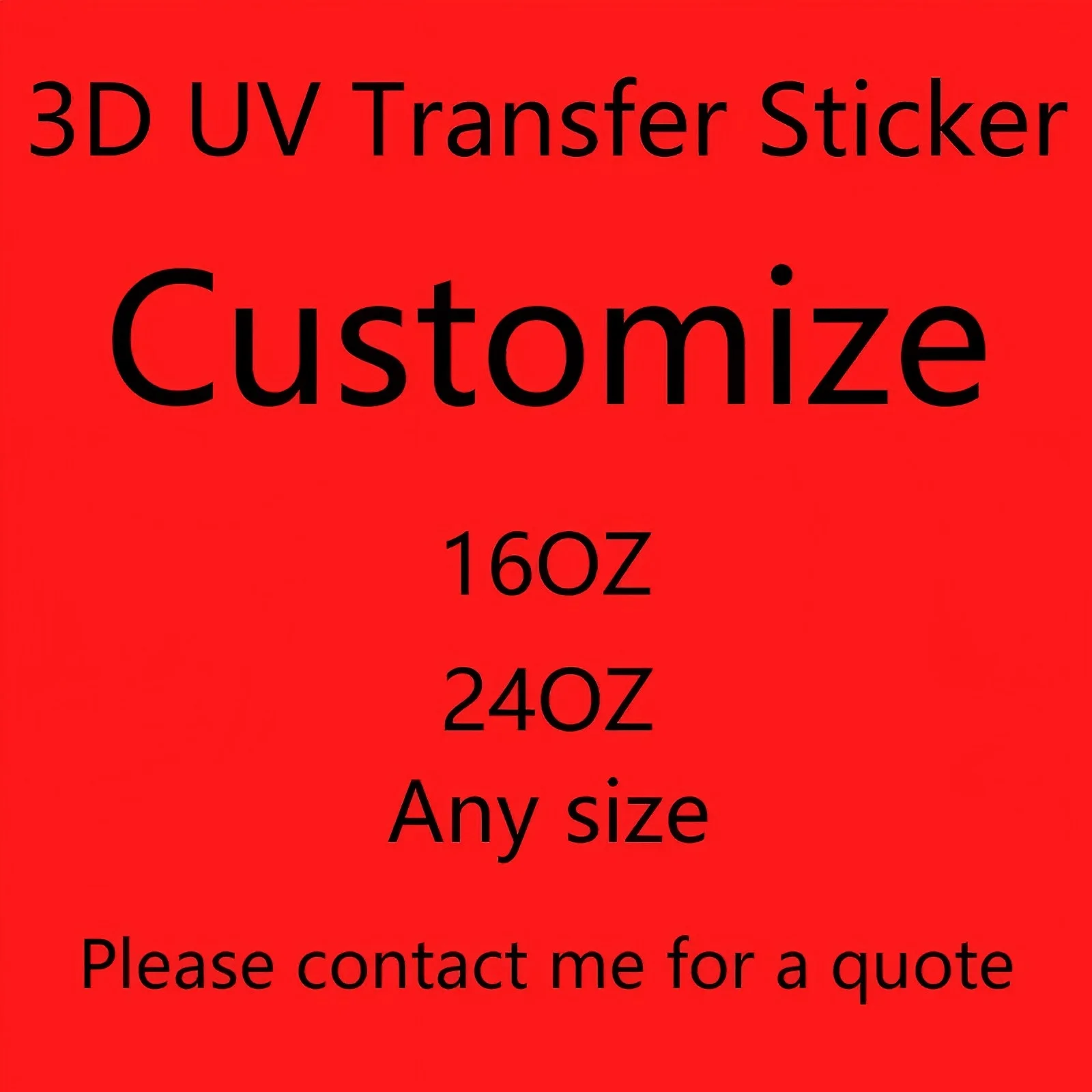 

3D UV DTF Transfer Sticker For 16oz Libby Glass Waterproof Sunflower Cow Cups Wrap Decals Stickers Custom wholesale