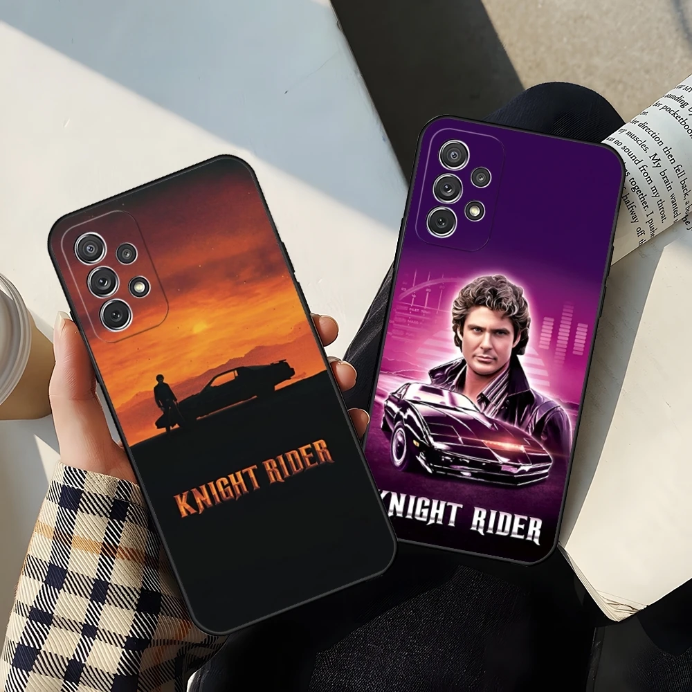 Knight Rider KITT Car Phone Case for Sumsung Galaxy S24 S23 S22 S21 S20 A24 A34 A54 A53 N20 M54 Fe Plus Ultra Cover