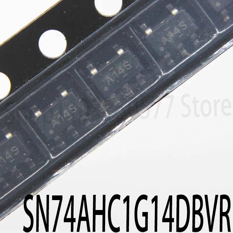 1piece New original SN74AHC1G14DBVR SOT23-5 Single-channel Schmitt trigger inverter brake chip