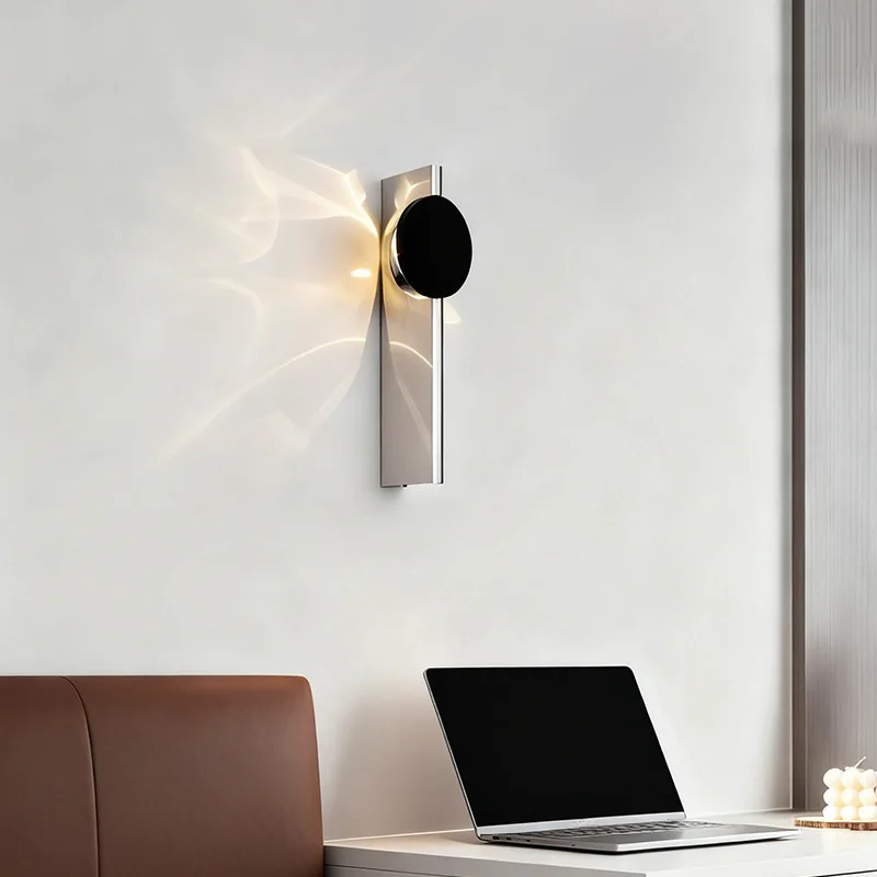2026 Premium Ripple Effect Wall Lamp Luxury Art Shape For Villa Living Room Bedroom Bedside Soft Wall Fixture