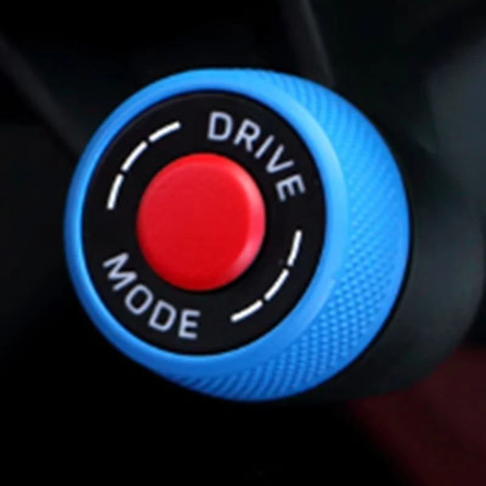 For Cayenne 2024-2025 Car Interior Trim Vehicle Aesthetic Enhancement Red ABS Plastic Knob Trim Reliable Fitment