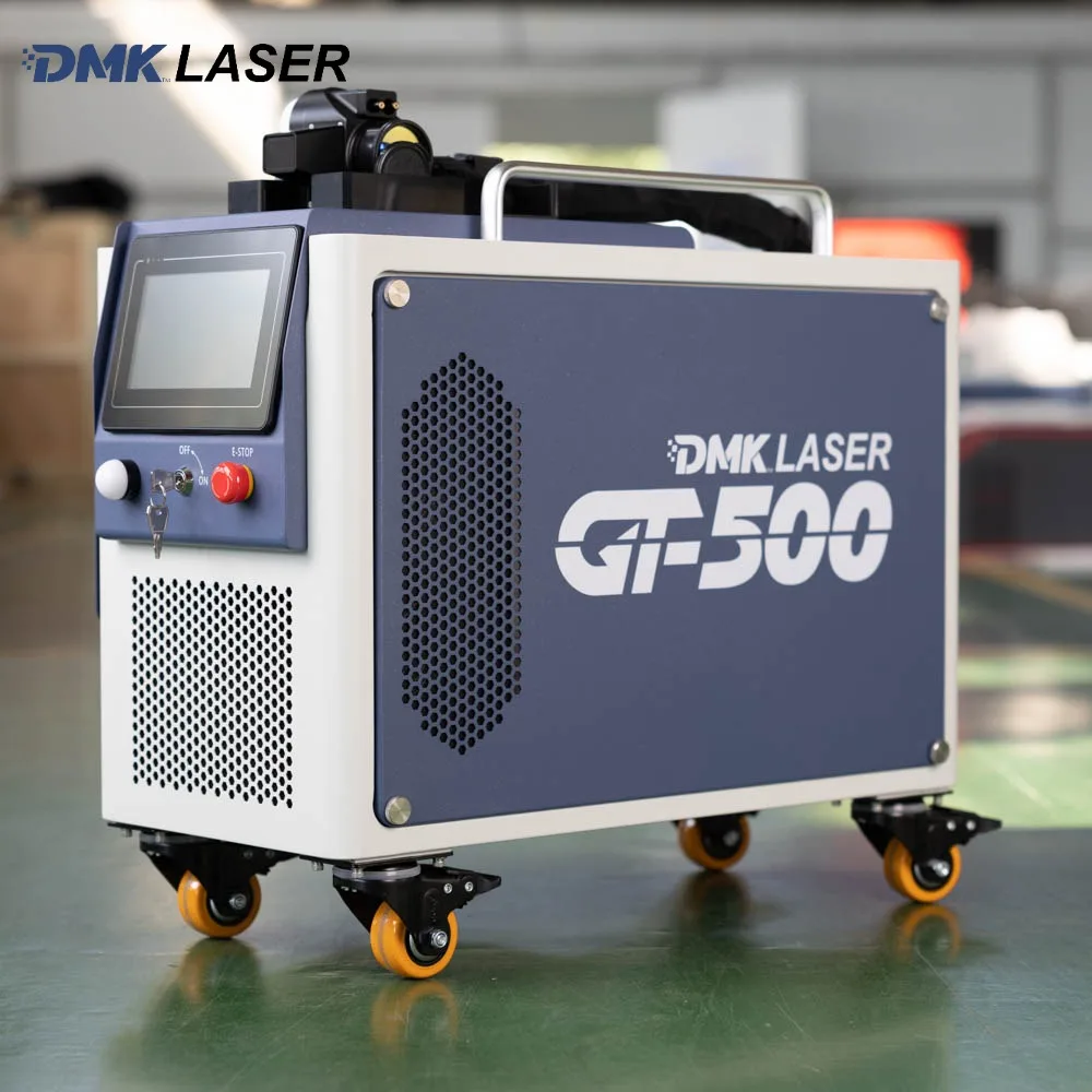 

DMK New Appearance Upgrade 500W Air Cooling Pulsed Fiber Laser Cleaning Machine Versatile for Texturing & Polishing & Wood