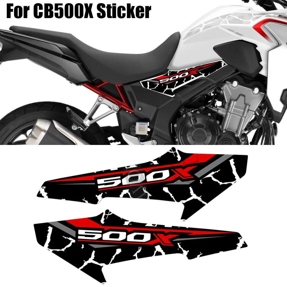 

For Honda CB500X CB 500X Protection Tank Pad Sticker Decal Emblem Trunk Luggage Fairing Fender 2016 2017 2018 2019 2020 2021