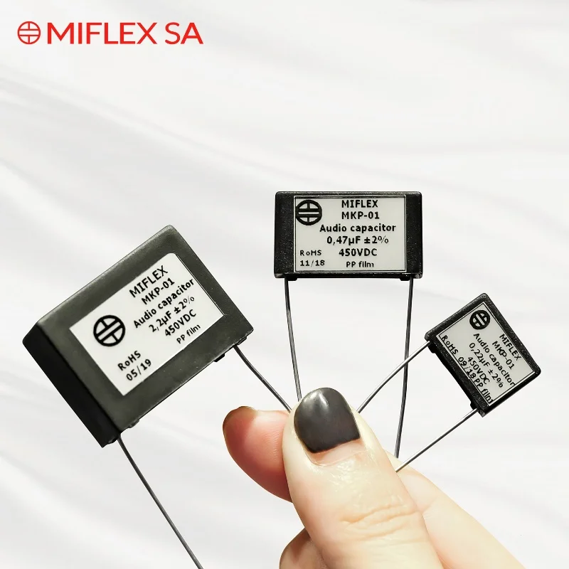 

MIFLEX MKP-01 450V Oil-immersed capacitors for audio equipment 1pcs
