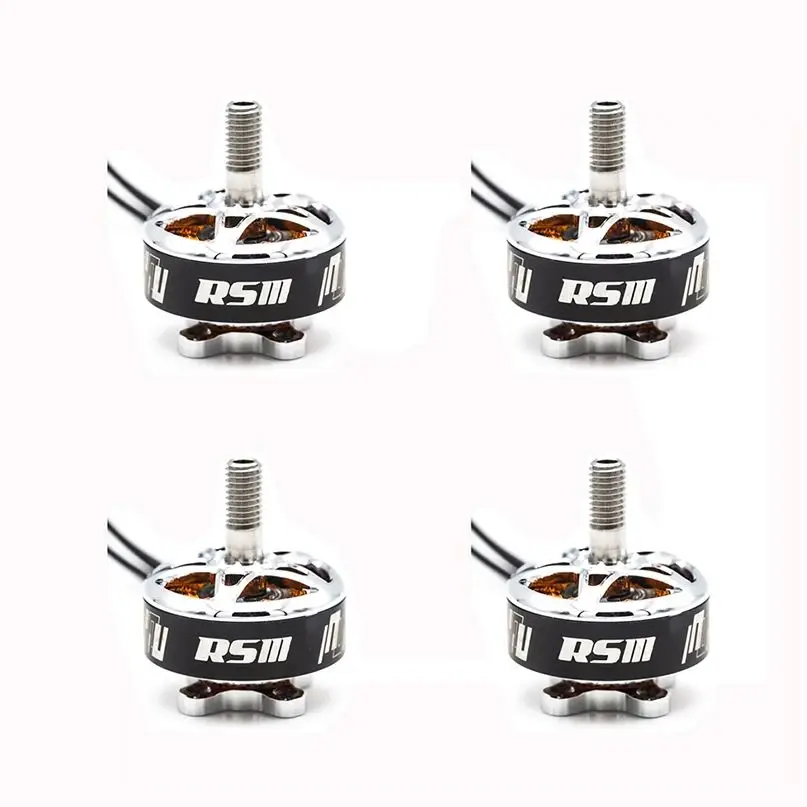 

4 шт. EMAX RSIII 2207/ 2306 V2 KV1800 KV2100 KV2500 3-6S бесщеточный мотор M5 вал 5 ''пропеллеры для радиоуправляемого FPV квадрокоптера дрона