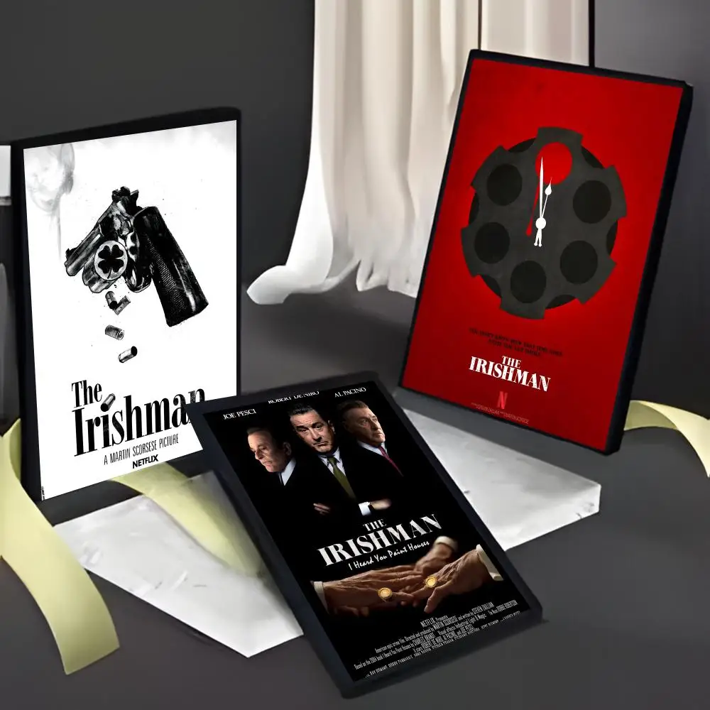 The I-Irishman Movie Martin Scorsese Poster American Film Mural Home Childrens Room Wall Decor Print