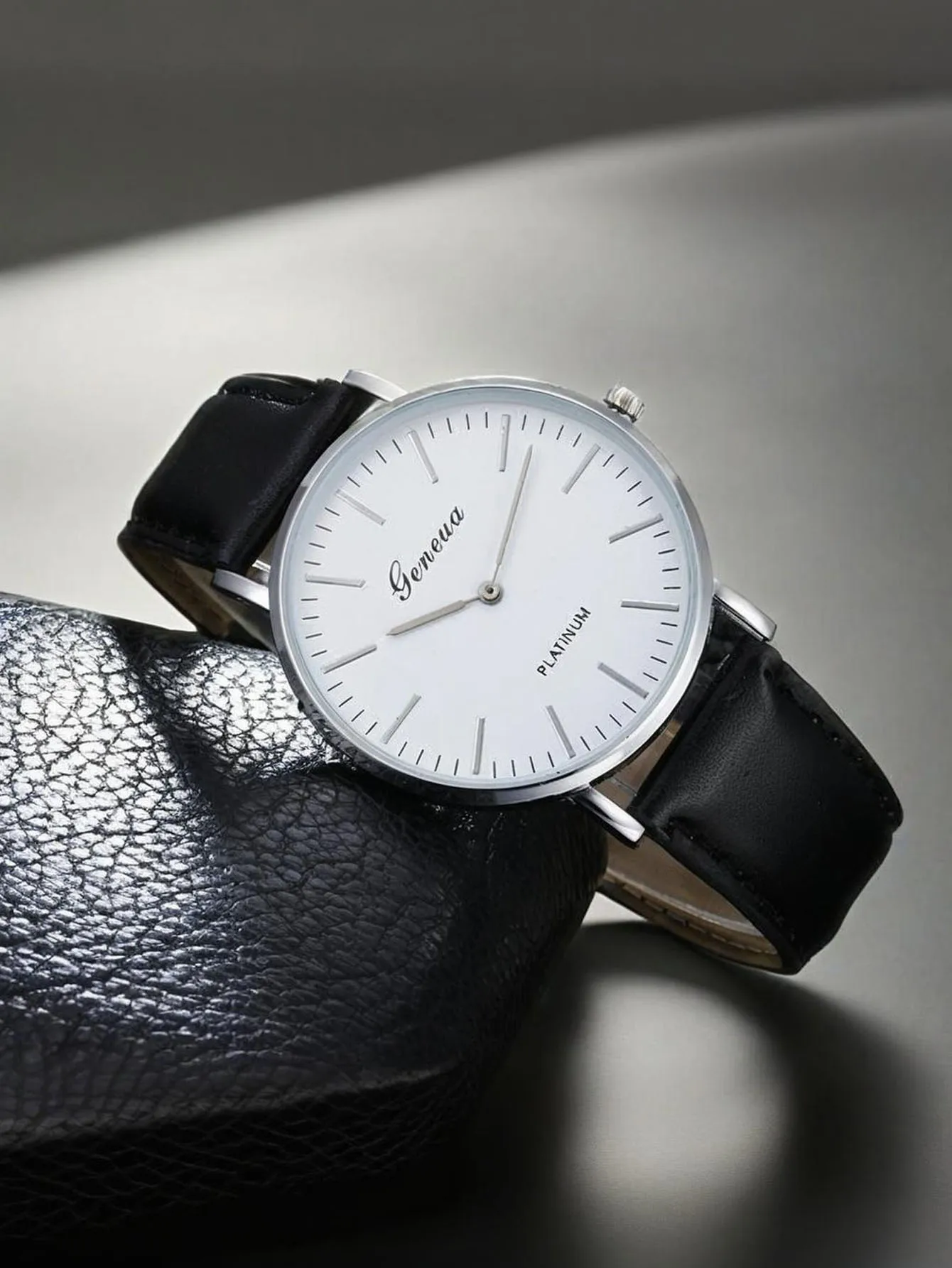 

1 шт./компл. часы GENEVA Женева на поясе, мужские и женские часы с двумя булавками, студенческие кварцевые часы