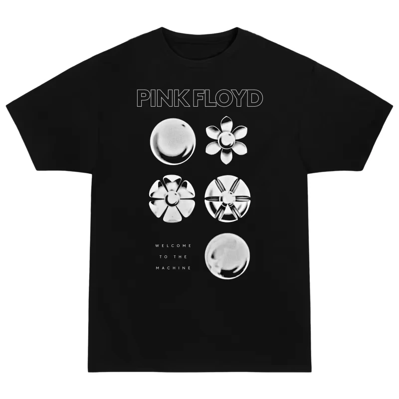 Pink Floyd Album T-shirt Men Women Cotton Vintage Casual Graphic Print Short Sleeve Oversized Retro Punk Top 2026 Hot Sale
