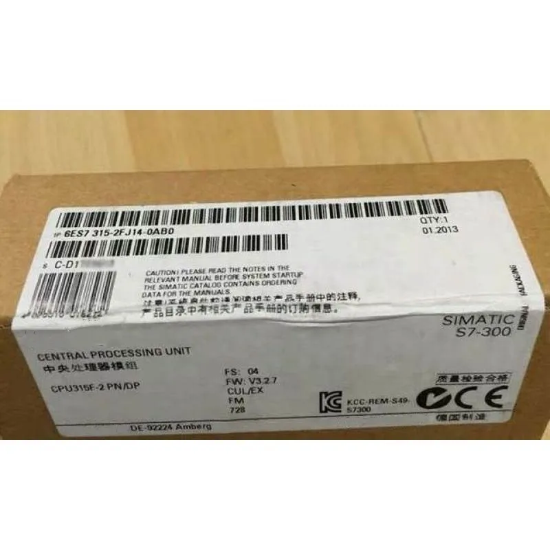 Brand New Original 6ES7315-2FH13-0AB0 6ES7315-2FJ14-0AB0