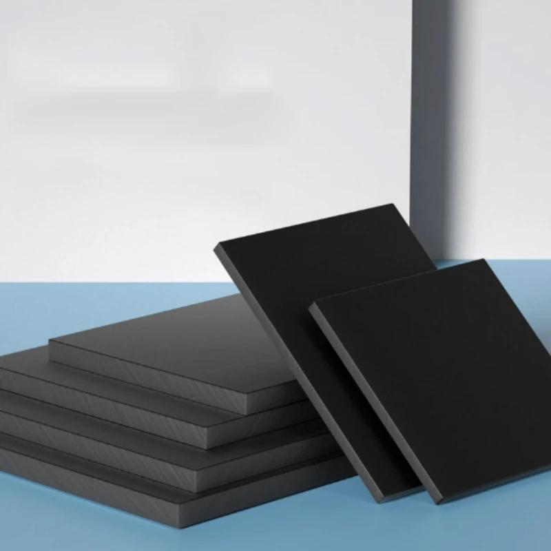 1-5Pcs Thickness 1/2/3/4/5/6/8/10/12/15/20mm Black ABS Hard Plastic Board Model Sheet Material for DIY Model Part Accessories