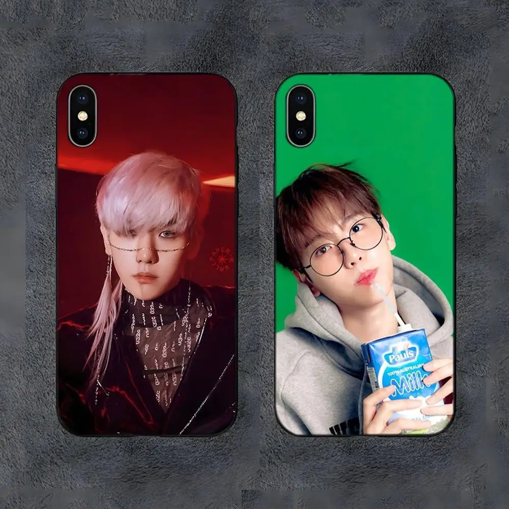 حافظة هاتف B-BaekHyun E-EXO لهاتف سامسونج S25، S24، S22، S23، S30، Ultra، S20، S30، Plus، S21 Fe، 10,9,5G غطاء سيليكون