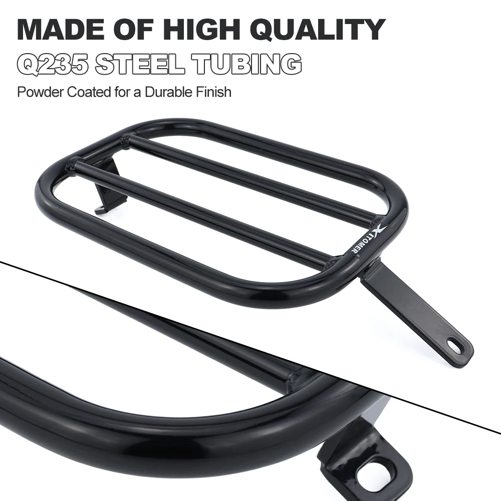 Motorcycle Rear Fender Solo Seat Black Luggage Rack Rear carrier CMX1100 / Rebel 1100 2021 2022 2023 2024 2025 2026 For Honda