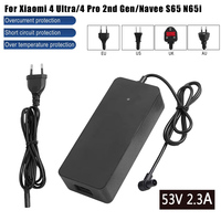 53V 2.3A Charger for Xiaomi 4 Ultra/4 Pro 2nd Gen/Navee S65 N65i Electric Scooter Parts Charger Adapter Power Accessories