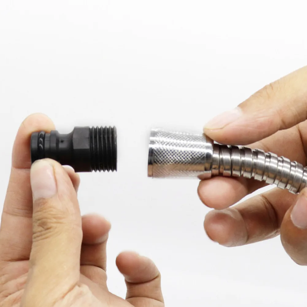 Adaptor keran berulir, peralatan taman Adaptor sistem irigasi dudukan konektor pipa cepat 2 buah 1/2"