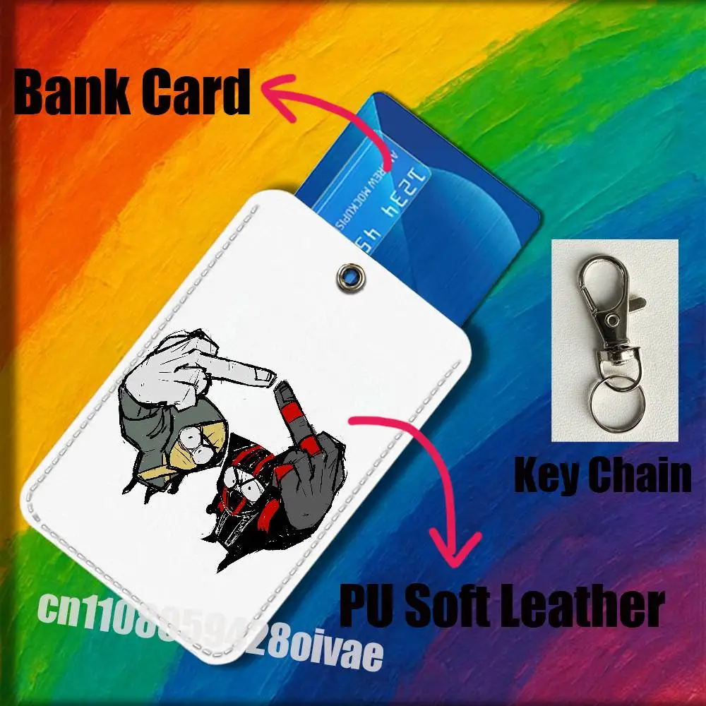 T-Twenty One P-Pilots Clancy Blurryface Voor ID Clips Credit Bank Toegang Water Kaarthouder Cover Decoratie Tas sleutel Sleutelhanger