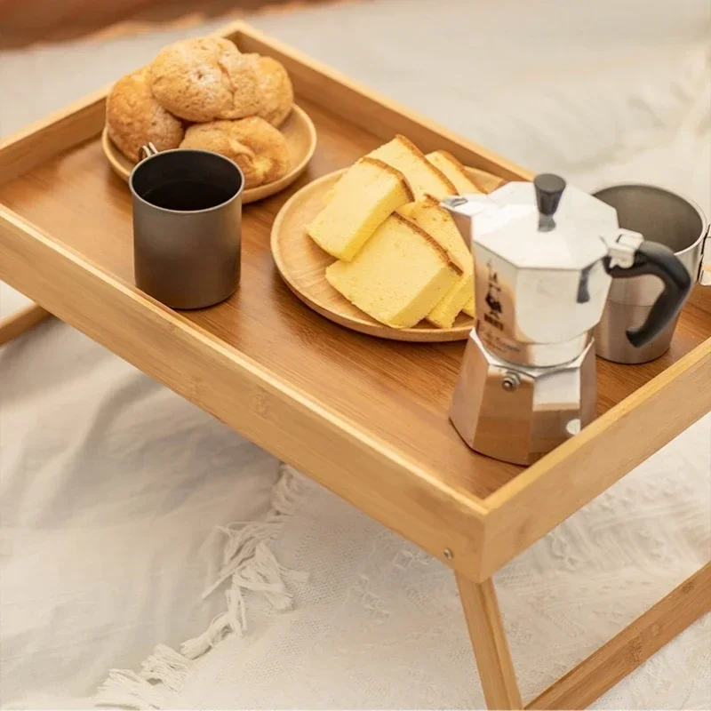 

Portable Bamboo Table Outdoor Camping Folding Table Picnic Small Coffee Camp Play Tent Mini Table New