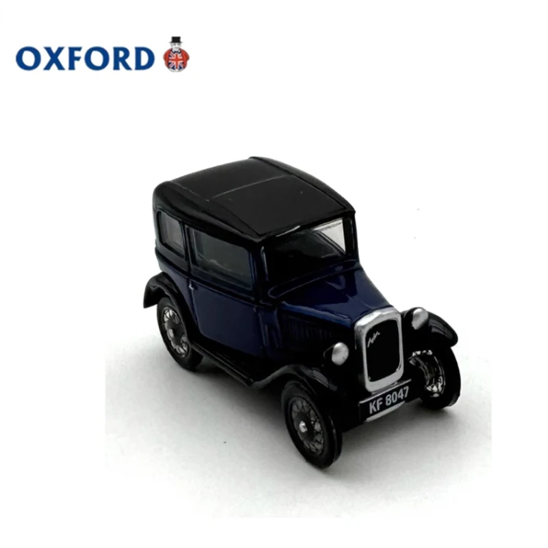 OXFORD Diecast 1:76 Scale Austin 7RN Alloy Vintage Car Model Finished Product Simulation Toys Gifts Static Model Display