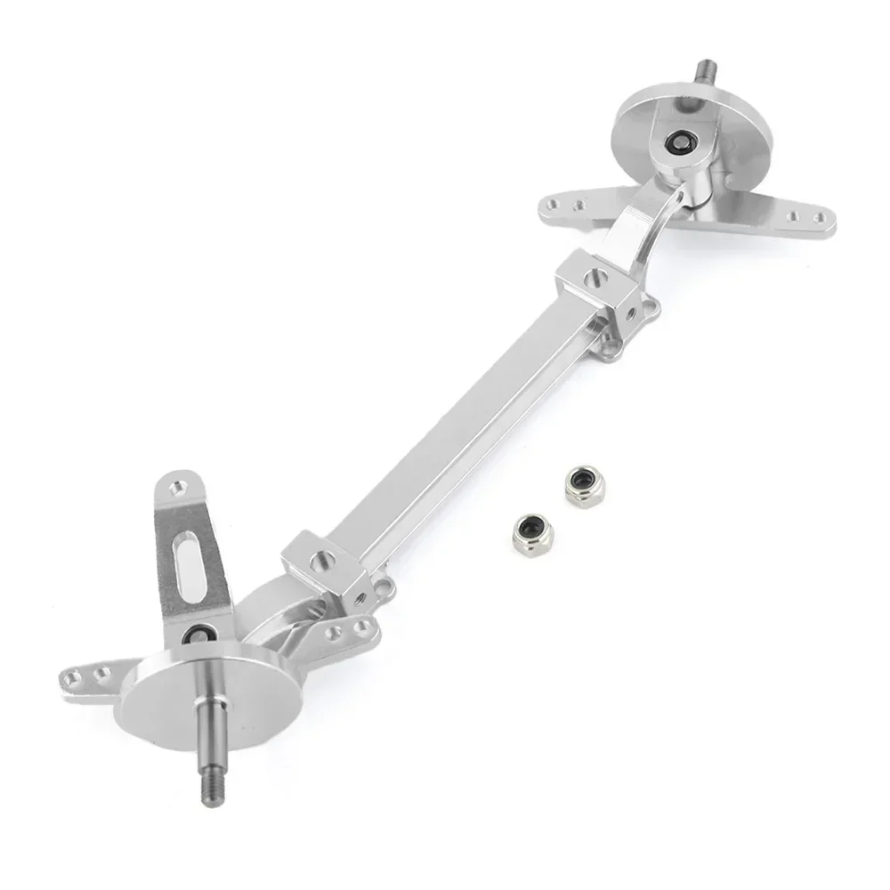 High Quality Metal Front Axle Steering Rod Link Pole for 1/14 Tamiya RC Tractor Truck Car