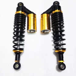 7mm Spring Universal 320mm 340mm 350mm 360mm Motorcycle Shock Absorber Rear Suspension for Honda Yamaha Suzuki Kawasaki Bikes