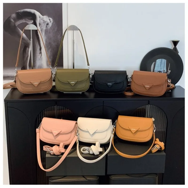 

Party Practical Diaper Bag For Women Leather Crossbody Bag Luxury Vintage Tote Minimalist Designer Large Capacity Elegant