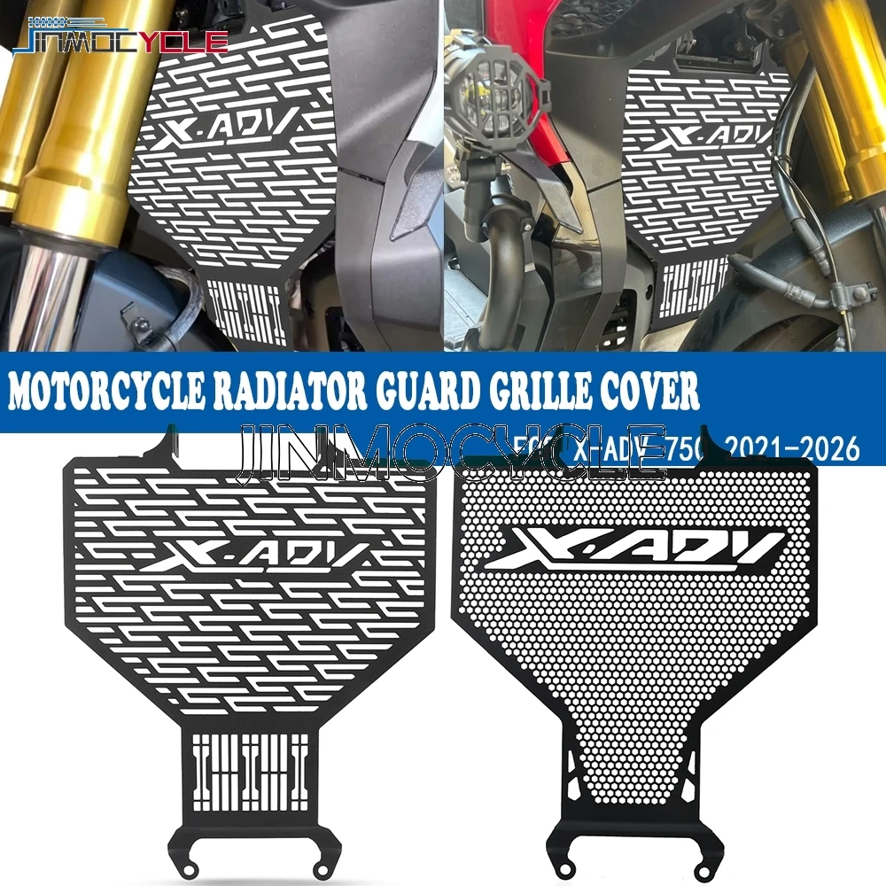 

2025 Motorbike Radiator Grill Grille Guard Cover Protection For Honda X-ADV XADV 750 2021 2022 2023 2024 2026 X-ADV750 2017-2020