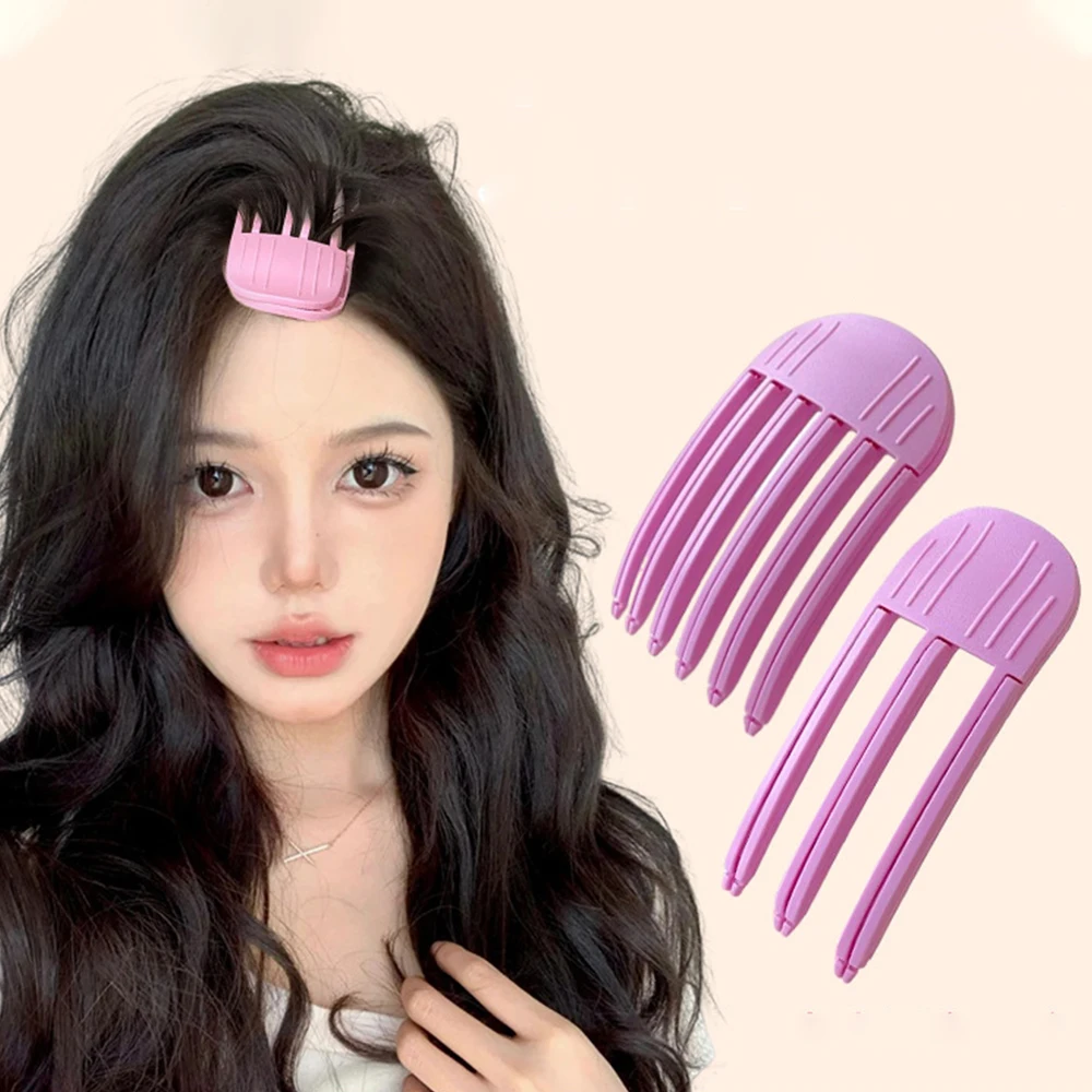 Fluffy Hairpin Hair Roller Curling Bangs Clips Hair Roots Volumizing Hair Clips Women Curling Fixed Shape Clips Fashion Volume